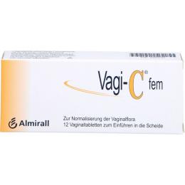 VAGI C Fem Vaginaltabletten 12 St.