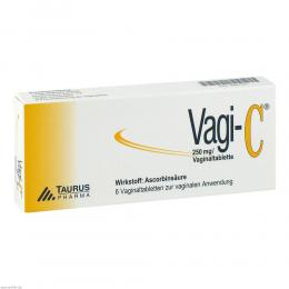 VAGI C Vaginaltabletten 6 St Vaginaltabletten