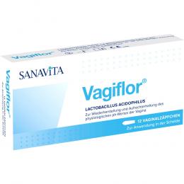 Vagiflor Vaginalzäpfchen 12 St Vaginalsuppositorien