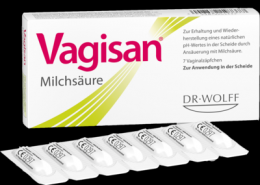 VAGISAN Milchsäure Vaginalzäpfchen 7 St