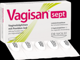 VAGISAN sept Vaginalzpfchen mit Povidon-Iod 10 St