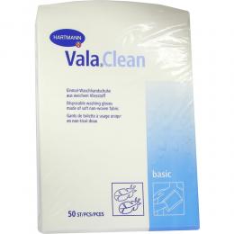VALACLEAN Basic Waschhandschuhe 50 St ohne