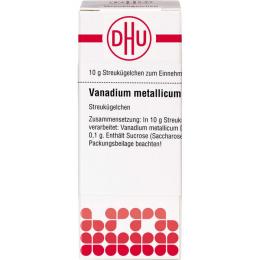 VANADIUM METALLICUM D 12 Globuli 10 g