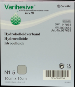 VARIHESIVE extra dnn 10x10 cm HKV hydroaktiv 5 St