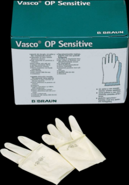 VASCO OP Sensitive Handsch.steril puderfrei Gr.9,0 2 St