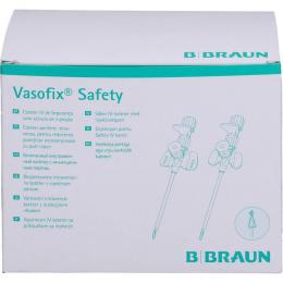 VASOFIX Safety Kanüle 20 G 1,1x33 mm PUR rosa 50 St.
