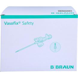 VASOFIX Safety Kanüle 22 G 0,9x25 mm blau 50 St.