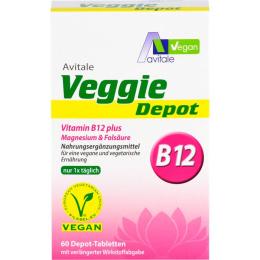 VEGGIE Depot Vitamin B12+Magnesium+Folsäure Tabl. 60 St. (60 g)