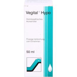 VEGITAL Hypo Tropfen zum Einnehmen 50 ml