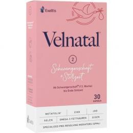 VELNATAL Schwangerschaft und Stillzeit Weichkaps. 30 St.