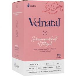 VELNATAL Schwangerschaft und Stillzeit Weichkaps. 90 St.