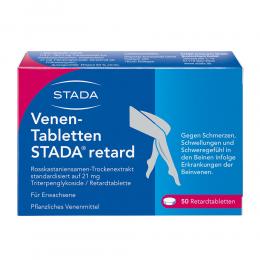 Venen-Tabletten Stada retard 50 St Retard-Tabletten