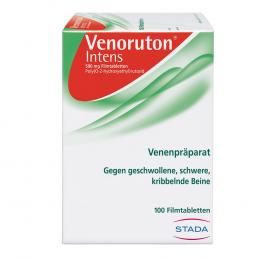 Ein aktuelles Angebot für VENORUTON INTENS 100 St Filmtabletten Venenleiden - jetzt kaufen, Marke Stada Consumer Health Deutschland Gmbh.