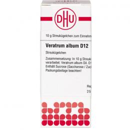 VERATRUM ALBUM D 12 Globuli 10 g