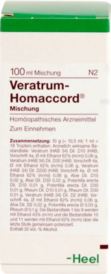 VERATRUM HOMACCORD Tropfen 100 ml