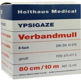 VERBANDMULL YPSIGAZE 10 cmx10 m gerollt 8fach 1 St.