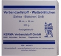 VERBANDZELLSTOFF WATTEBLTTCHEN hochgebl.20x20 cm 300 g