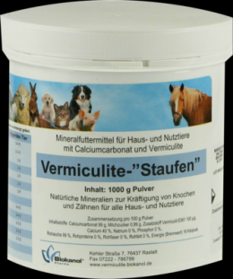 VERMICULITE Staufen Pulver vet. 1000 g