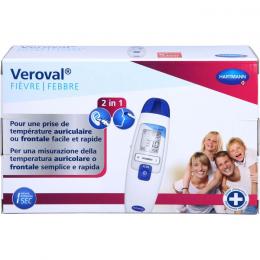 VEROVAL 2in1 Infrarot-Fieberthermometer 1 St.