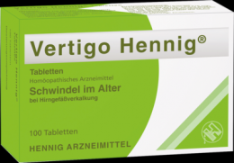 VERTIGO HENNIG Tabletten 100 St