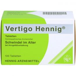 VERTIGO HENNIG Tabletten 100 St.