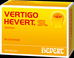 VERTIGO HEVERT SL Tabletten 100 St