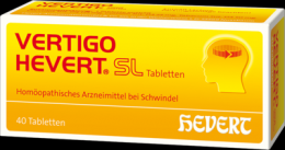 VERTIGO HEVERT SL Tabletten 40 St