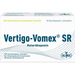 VERTIGO-VOMEX SR Retardkapseln 10 St.