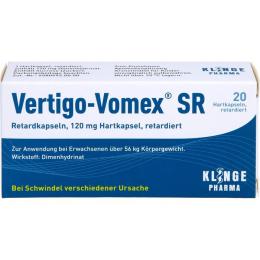 VERTIGO-VOMEX SR Retardkapseln 20 St.