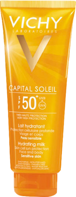 VICHY CAPITAL Soleil Sonnenmilch Familie LSF 50+ 300 ml