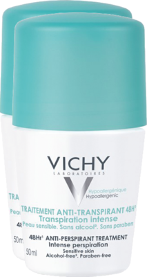 VICHY DEO Roll-on Anti Transpirant 48h Doppelpack 2X50 ml