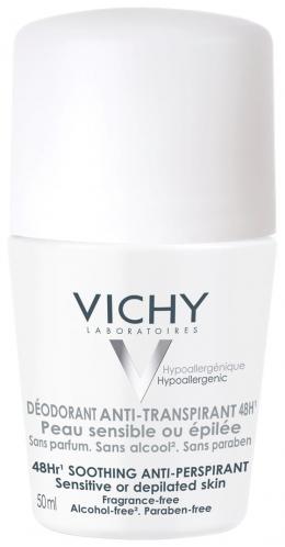 VICHY DEO Roll-on Sensitiv Anti Transpirant 48h 50 ml Stifte
