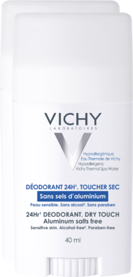 VICHY DEO Stick hautberuhigend 2X40 ml