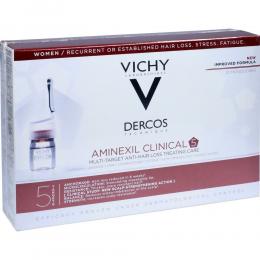 VICHY DERCOS Aminexil Clinical 5 Frauen 21 X 6 ml Flüssigkeit