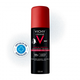 VICHY HOMME Deo Spray Aero 96h 125 ml