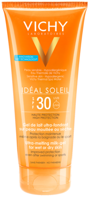 VICHY IDEAL Soleil WET Gel-Milch LSF 30 200 ml