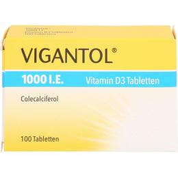 VIGANTOL 1.000 I.E. Vitamin D3 Tabletten 100 St.