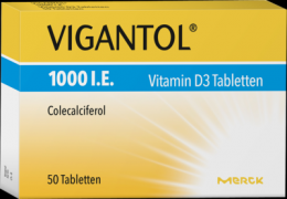 VIGANTOL 1.000 I.E. Vitamin D3 Tabletten 50 St