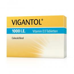 VIGANTOL 1.000 I.E. Vitamin D3 Tabletten 50 St Tabletten