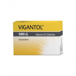 VIGANTOL 500 I.E. Vitamin D3 Tabletten 50 St Tabletten