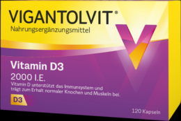 VIGANTOLVIT 2.000 I.E. Vitamin D3 Weichkapseln 120 St