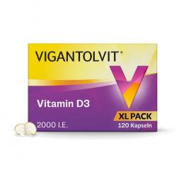 VIGANTOLVIT 2.000 I.E. Vitamin D3 Weichkapseln 120 St Weichkapseln