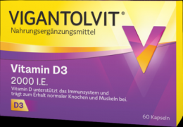 VIGANTOLVIT 2.000 I.E. Vitamin D3 Weichkapseln 60 St