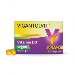 VIGANTOLVIT 2000 I.E. Vitamin D3 vegan Weichkaps. 120 St Weichkapseln