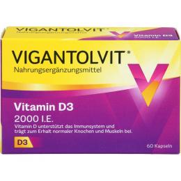 VIGANTOLVIT 2000 I.E. Vitamin D3 Weichkapseln 60 St.