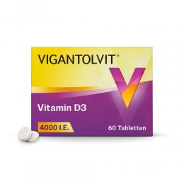 VIGANTOLVIT 4000 I.E. Vitamin D3 Tabletten 60 St Tabletten