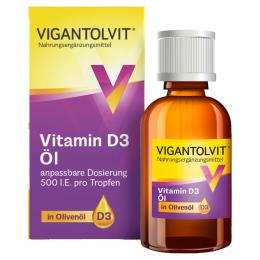 Ein aktuelles Angebot für VIGANTOLVIT 500 I.E./Tropfen D3 Öl 10 ml Tropfen zum Einnehmen Immunsystem stärken - jetzt kaufen, Marke Wick Pharma - Zweigniederlassung Der Procter & Gamble Gmbh.