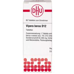 VIPERA BERUS D 12 Tabletten 80 St.