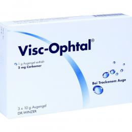Visc Ophtal 3 X 10 g Augengel