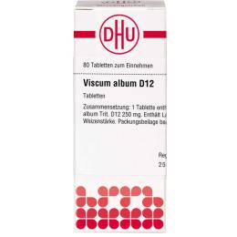 VISCUM ALBUM D 12 Tabletten 80 St.